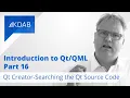 Introduction to Qt QML Part 16 - Searching the Qt Source Code