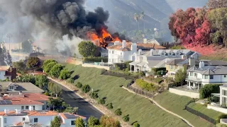 Private Community in California Catches Fire.