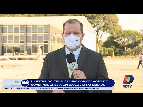 Ministra do STF suspende convocação de governadores à CPI da Covid no Senado