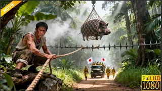 日軍車隊囂張闖叢林，不料遭到正在狩獵的獵人瘋狂攻擊 ⚔️  抗日  MMA | 甄子丹  | Kung Fu
