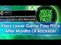 Xbox Announce Price DECREASE For Game Pass Subscription After Months Of Mass Backlash