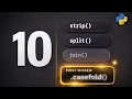 Stop Using Python Strings Wrong 10 Functions You Need Now