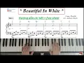 Download Lagu How to play 'Beautiful In White' - Hướng dẫn chi tiết (free sheet)