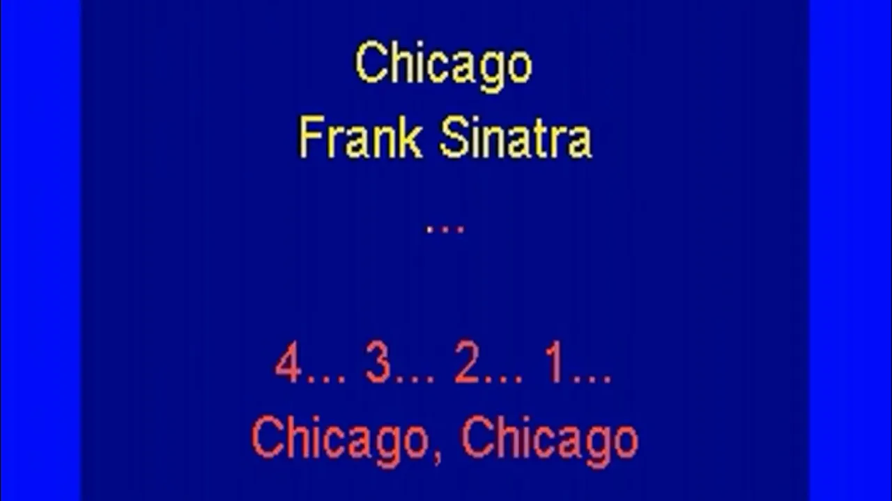 Chicago Frank Sinatra lyrics Chicago Frank Sinatra lyrics