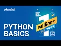 Python Basics Python Tutorial For Beginners Learn Python Programming from Scratch Edureka