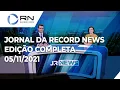 Download Lagu Jornal da Record News - 05/11/2021