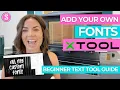 Custom Fonts in xTool Creative Space How to Install and Use Your Own Fonts