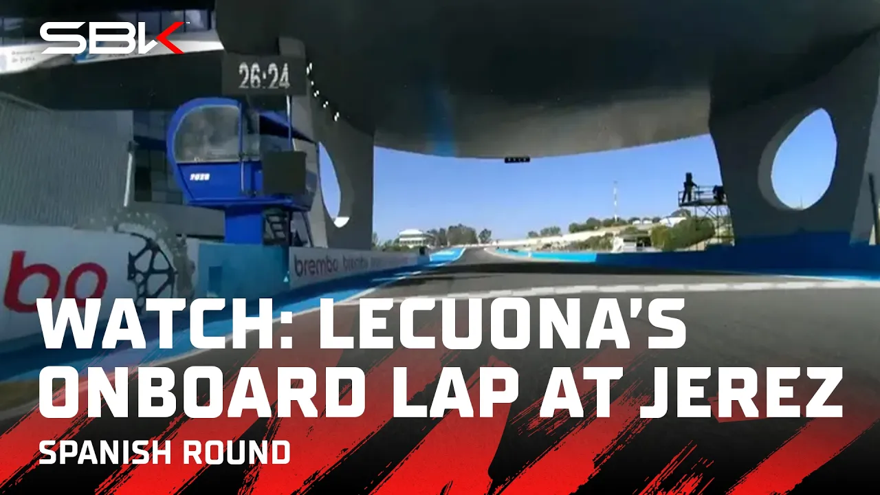 Jump onboard with the 2026 runner-up at Jerez 🍿 | 2026 #SpanishWorldSBK 🇪🇸