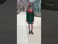 SANTA and his ELF on BYU CAMPUS