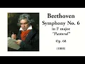 Beethoven: Symphony No. 6 in F major, Op. 68 "Pastoral" [Böhm & VPO] (with Score)