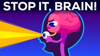 why your brain blinds you for 2 hours every day