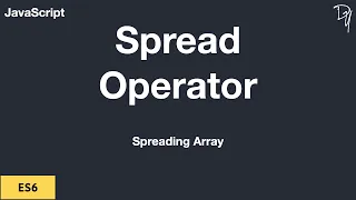 ES6 Spread Operator - Array
