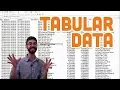 13 5 Tabular Data - Processing Tutorial