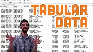 13 5 Tabular Data - Processing Tutorial