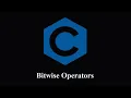 Bitwise Operators in C Programming ENG Operators Prof Antony Vijay