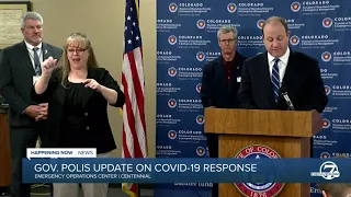 Gov Jared Polis issues statewide stay-at-home order in Colorado