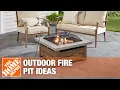 Outdoor Fire Pit Ideas The Home Depot