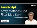 JavaScript Array Methods Find Filter Map Sort