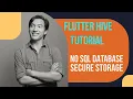 Flutter Hive tutorial for Newbies in 2023