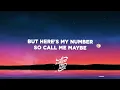 Carly Rae Jepsen - Call Me Maybe (Lyrics)