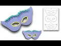 Mardi Gras Mask for Kids How to Make a Mardi Gras Mask with free Template