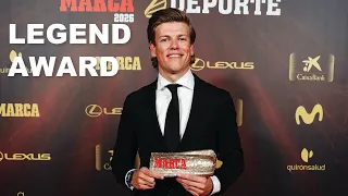 A Special Day in Madrid | Receiving the Marca Leyenda award