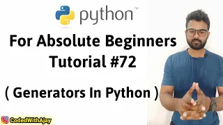 Generators In Python Python Tutorials For Absolute Beginners In Hindi