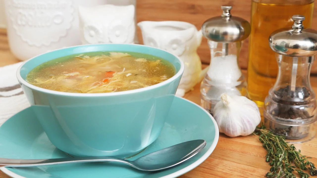#StayHome Immune Boosting Asian Style Chicken Soup #WithMe