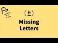 STEP BY STEP FreeCodeCamp - Missing Letters