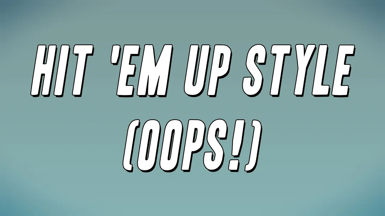 Blu Cantrell - Hit 'Em Up Style (Oops!) (Lyrics)