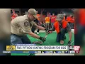 Florida Fish and Wildlife offers youth python hunting program