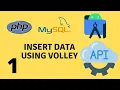 api in android studio insert data using api in php Rajjan sharma
