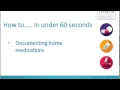 Medication - Document Home Medications