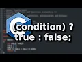C Programming Tutorial - Ternary Operator