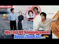 Download Lagu Wu Lei DROPS a BOMBSHELL About Zhao Lusi LIVE! You Won't Believe It!