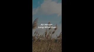 Air Motion Long Wind Gust Sound Effect 