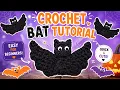 Crochet Bat Wings Tutorial Easy Beginner Pattern