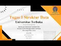 TUGAS 1 STRUKTUR DATA STSI4104 UT Deklarasi Variabel Menggunakan Bahasa Pemrograman Java