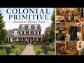 Timeless Early American Decorating - Colonial Primitive Summer Home Tour