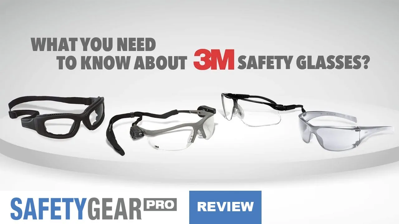 3M SF401AF Protective Eyewear Safety Glasses 400 Series Clear Anti Fog Lens
