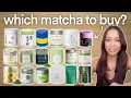 reviewing EVERY MATCHA in my collection 🍵 best matcha i'd rebuy | ippodo, marukyu koyamaen, mizuba