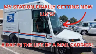 POV A Day In The Life Of A Postal Mail Carrier Sneak Peak of New LLV