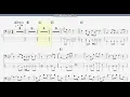 【ベース譜】幕が上がる/back number【4弦/TAB譜】/TheUnveiling/back number/BASS TAB/
