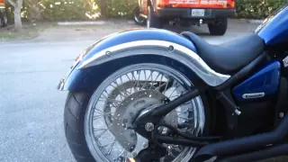 VULCAN 900 CLASSIC WITH MEANCYCLES SPOKE 240 KIT