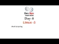 Day 8 DEVOPS LIVE TRAINING December 2023 - Linux