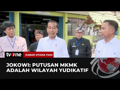 Presiden Jokowi Enggan Menanggapi Pencopotan Jabatan Anwar Usman