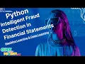 JAVA Datamining Project - Intelligent Fraud Detection in Financial Statements