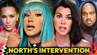 NORTH WEST BIZARRE LAUNCH PARTY KOURTNEY NEEDS TO SAVE HER FROM KIM AND KANYE SHE S EXPLOITED