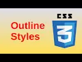 Outline styles - Basic CSS3 Fast