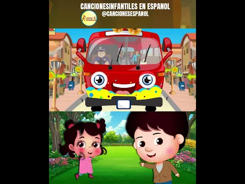 Las Ruedas Del Autobus en español Wheels on the Bus #spanish #ryhmes